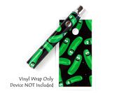 510 Threaded Battery Pen Vape Skin Wrap Decal Vinyl Sticker Pickle Rick