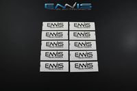 10 PCS 2/0 1/0 0 1 GAUGE HEAT SHRINK TUBE 3/4 X 1.5 INCH WHITE ENNIS ELECTRONICS TUBING RING