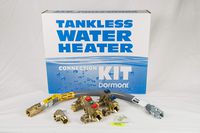 Dormont LFTV75KIT18NW Tankless Water Heater Connection Kit, brass