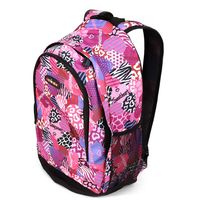 School Backpack for Kids, Heavy Duty Bag with Adjustable Padded Straps, Large Main Compartment Comfortable, Cool Prints, Carry Books, Laptop | Travel, Outdoor (Sweetheart Mix Pink)