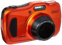 Coleman 20.0 Mega Pixels Waterproof HD Digital Camera with 4X Optical Zoom & 3" LCD Screen, Orange (C30WPZ-O)
