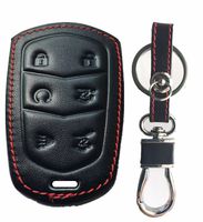 RPKEY Leather Keyless Entry Remote Control Key Fob Cover Case protector For 2015 2016 2017 Escalade Escalade ESV HYQ2AB 13580812