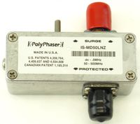 PolyPhaser IS-MD50LNZ DC Path-MW Downconverted Coaxial Surge Protector