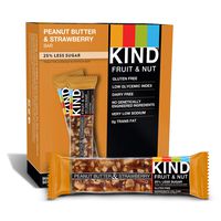 KIND Bars, Peanut Butter & Strawberry, Gluten Free, 1.4oz, 12 Count