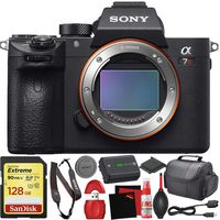 Sony Alpha a7R III Mirrorless Digital Camera + Base Kit with Accessories (128GB Memory Card, Accessory Kit)