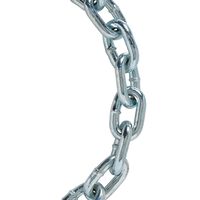 Koch A01160 3/16 by 10-Feet Grade 30 Proof Coil Chain, Zinc Plated