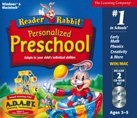 Reader Rabbit Personalized Preschool Deluxe (2 CD-ROM Set) (Compatible with Windows XP / Vista ONLY)