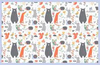 Super Sticky Disposable Placemats - 60 Count - for Baby or Toddler - BPA Free - Kids 4 Sided Stick On Placemats - 3 Bags of 20...