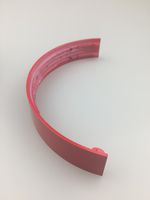 Replacement Top Headband Pad Cushions Repair Parts for Beats Solo (1st Gen) Solo HD Wired Over Ear Headphone (Red)