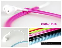 TANGLE FREE EARBUD SKINZ - Cordskinz (Neon Yellow) - 1.De-tangler, 2.Cord Protector 3.Fashion Accessory - Buy 3 Cordskinz, Pay only for 2 - Get one free! (Glitter Pink)