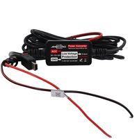 ARECORD AR-HWT-2AE Vehicle Hard Wire Kit for Car Dash Camera Stealth Installation Step Down Voltage Power Converter Compatible with Cars/Trucks/Mini USB, 5 Pin, 12V 24V