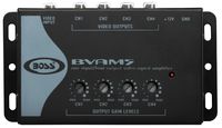 BOSS Audio Systems BVAM5 1 In 4 Out Car Video Signal Amplifier - Amplifies Video Signal to Maintain Picture Quality in Multi-Monitor Systems