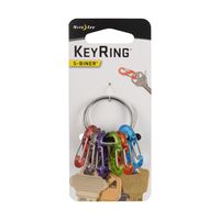 Nite Ize KRG2-11-R3 Ring Key Chain, Stainless