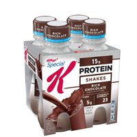 Special K Protein Shakes, Rich Chocolate, Gluten Free, 10 fl oz Bottles (4 Count)