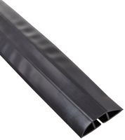 Morris Products 22620 Soft Wiring Duct, Black, 1.16" ID, 4" OD, 0.91" Width, 0.61" Height