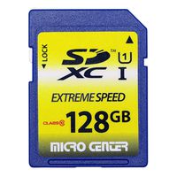 Micro Center 128GB SD Card SDXC Class10 Flash Memory Card