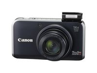 Canon PowerShot SX210IS 14.1 MP Digital Camera with 14x Wide Angle Optical Image Stabilized Zoom and 3.0-Inch LCD - Black (Discontinued by Manufacturer)