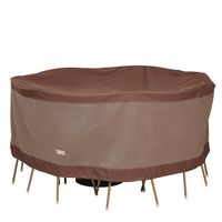 Duck Covers Ultimate Round Table & Chair Set Cover 72" Diameter
