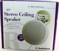 Radioshack 6 1/2" Stereo Ceiling Speaker