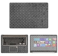decalrus - Protective Decal Metal Skin Sticker for ASUS VivoBook S510UA, F510UA, X510UA, (15.6" Screen) case Cover wrap ASvivobk15_s510-14