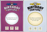 Quiplip Misfortune Birthday 6) Greeting Cards