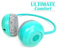 Over The Ear Bluetooth Headphones -June & May Wireless Headphones Noise Cancelling Headset with Built in Microphone - Teal