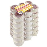 Tape King Clear Packing Tape - 60 Yards Per Roll (36 Rolls) - 1.88 Inch Wide Stronger & Thicker 2.7mil, Heavy Duty Adhesive Industrial Depot Tape for Moving Packaging Shipping, Office & Storage