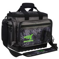 KastKing Fishing Tackle Bags, Saltwater Resistant Fishing Bags, Waterproof Fishing Gear Bag, Medium-Hoss,(Without Trays, 15x11x10.25 Inches), Blackout
