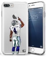 iPhone6 Plus iPhone 7/iPhone 8 Plus Case Epic Cases Ultra Slim Crystal Clear Football Series Soft Transparent TPU Case Cover Apple (DAK Cowboys, iPhone 6/7/8 Plus)