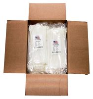 Heavy-Duty Cable Ties, Premium Zip Ties for Cable Management - 120 Tensile Strength Nylon (12" Bulk 2000 Case, White)