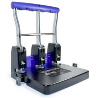 Rapesco Heavy Duty 3 Hole Punch, P3100 Heavy Duty, 100 Sheet Capacity