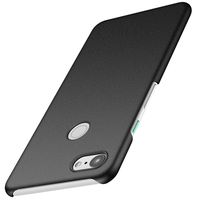 Arkour Google Pixel 3 Case, Minimalist Ultra Thin Slim Fit Non-Slip Matte Surface Hard PC Cover for Google Pixel 3 (Gravel Black)