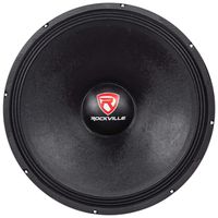 Rockville RVW1800P4 1800w Raw DJ Subwoofer 4 Ohm Sub Woofer 107OZ Magnet, 18"