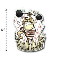 (TK-149) Don't Starve | Wolfgang - Waterproof Vinyl Sticker for Laptops Tablets Cars Motocycles Bicycle Skateboard Luggage Or Any Flat Surface (6")