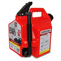 Surecan CRSUR22G1 Gasoline CAN, 2.2 Gallon, Red