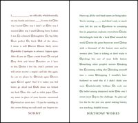 Quiplip Funny Fill-in-The-Blank Sorry and Birthday Cards, 6-Pack (QL21276PCK)