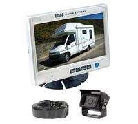 Rearview Backup Camera System Complete with 7-inch Color Monitor, Weather Proof Camera, 65-ft Harness.