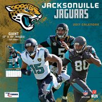 Turner Licensing Sport 2017 Jacksonville Jaguars Team Wall Calendar, 12"X12" (17998011913)