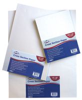 Alvin, 1420-9, Cross Section Paper Pad, Acid-Free, 8 x 8 Inches Grid - 100-Sheet, 11 x 17 Inches