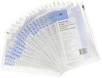 Business Source Punched Economy Binder Pocket