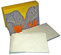 Mr. Ellie Pooh Yellow Elephants Boxed Stationery Set (130-852668979897)