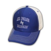 Ouray Sportswear NCAA Air Force Falcons Sideline Cap, Royal/White