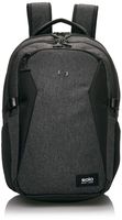 Solo Nomad Unbound Slim Backpack - Fits Up To 15.6-Inch Laptop - Lightweight TSA Checkpoint-Friendly Commuter Laptop Backpack for Women and Men - Grey
