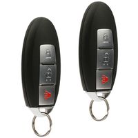 Car Smart Key Fob Keyless Entry Remote fits 2014-2016 Nissan Rogue (KR5S180144106, 285E3-4CB1A), Set of 2