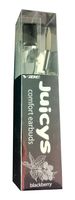 Vibe VS-060-PDQ Juicys Comfort Earbuds, BlackBerry
