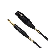 Mogami GOLD TRS-XLRF-20 Balanced Audio Adapter Cable, XLR-Female to 1/4" TRS Male Plug, Gold Contacts, Straight Connectors, 20 Foot