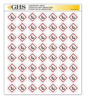 GHS/HazCom 2012: Hazard Class Pictogram Label, Environment Pollutant, 1" each (Pack of 1120)