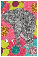 Tree-Free Greetings Eco Notes 12 Count Notecard Set with Envelopes, 4x6 Inches, Untrammeled Themed Valentina Ramos Art (66547)