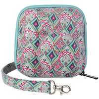 Katia Hard Case EVA Bag Compatible for Fujifilm Instax Mini 9/8 Instant Camera, with Shoulder Strap and Pocket for Photo Films Accessories/Selfie Lens/Battery - Bohemia