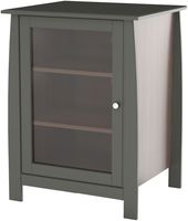 Pinnacle 1-Door Audio Tower from Nexera - Espresso